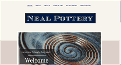 Desktop Screenshot of nealpottery.com