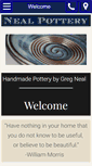 Mobile Screenshot of nealpottery.com